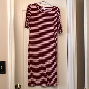 SOLD - LulaRoe Julia dress size small